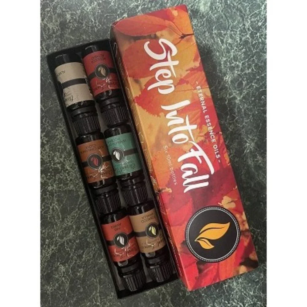 New Essence Oils Step Into Fall Set of 6 Premium Fragrance Oils